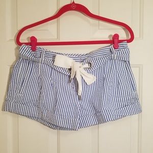 Red Camel Seersucker Shorts